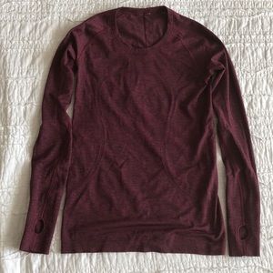 Lululemon Swifts Tech Long Sleeve Crew